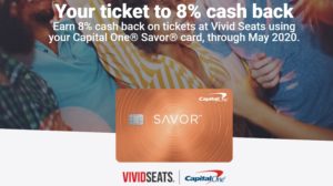 Capital One Savor Cardholder Promotion