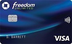 Chase Freedom Unlimited card