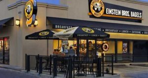 Einstein Bagels Promotion