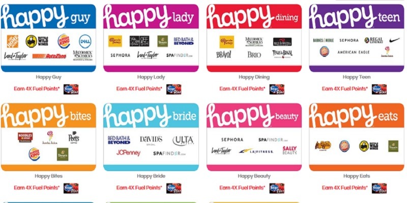 Amex Offers Happy Gift Cards Promotion