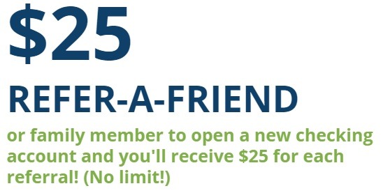 Home Federal Savings Bank $25 Referral Promotion