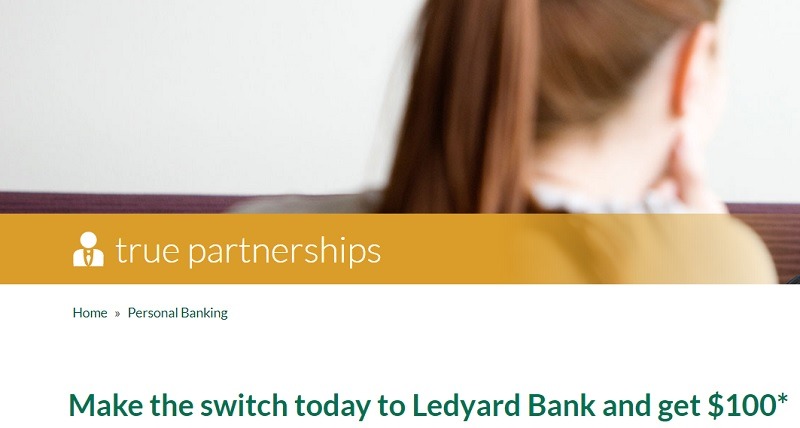 Ledyard Bank promotions, bonuses, and offers