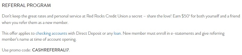 Red Rocks Credit Union Promotion