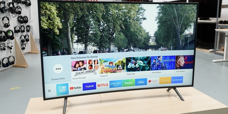 Samsung 55" UN55NU7300 Ultra HD Smart LED HDR TV via Walmart