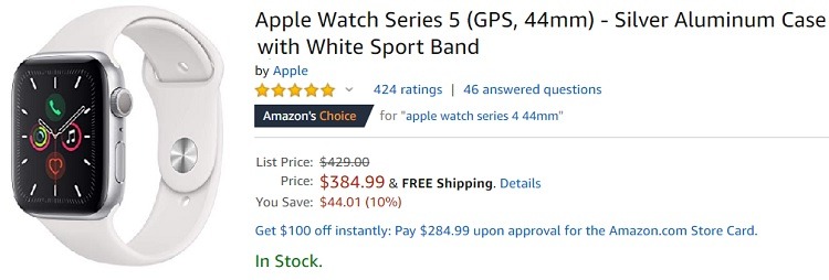 amazon apple watch series 5