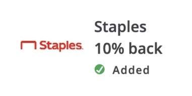 chase offer staples