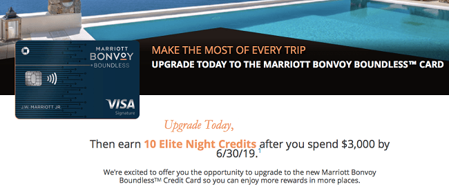 Marriott Rewards Premier Plus Upgrade Promotion