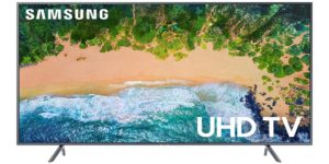 SAMSUNG 55" UN55NU7200 Ultra HD Smart LED HDR TV + $20 VUDU Credit via Walmart