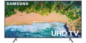 SAMSUNG 55" UN55NU7200 Ultra HD Smart LED HDR TV + $20 VUDU Credit via Walmart