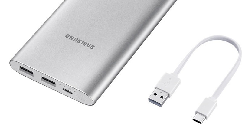 Samsung 10,000 mAH Portable Battery via Samsung