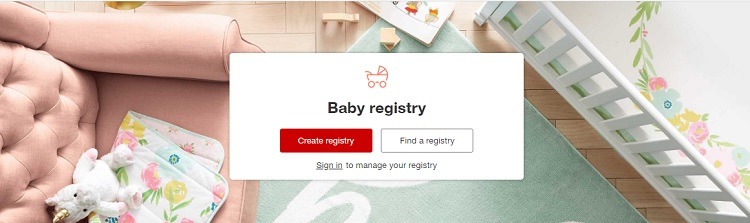 target baby registry