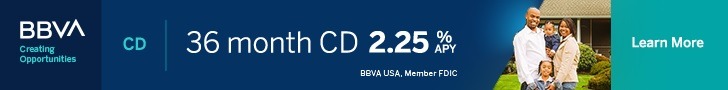 BBVA CD account