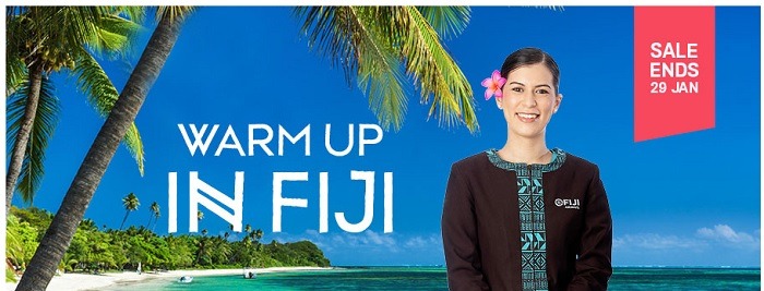 Fiji Airlines Flights to Fiji and Australia Promotion