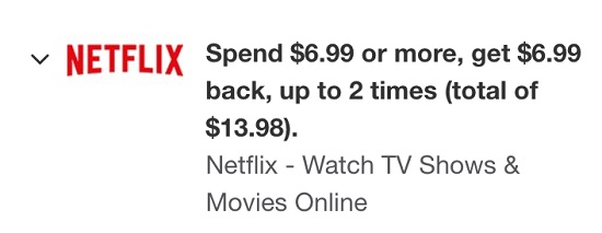 amex offer netflix