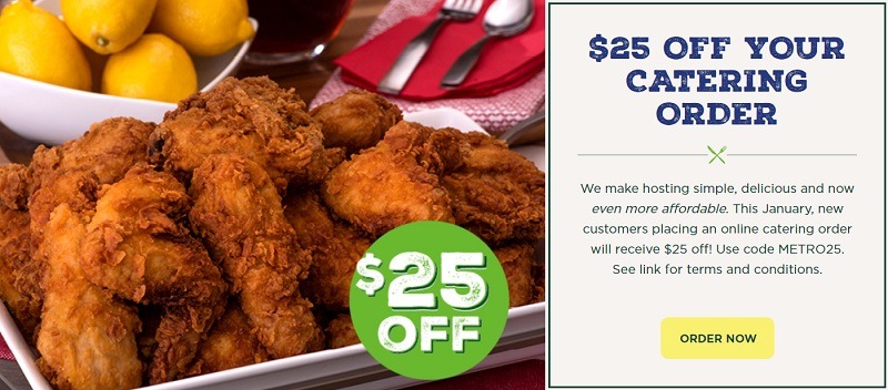 $25 Off Your Catering Order