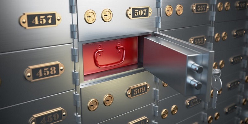 banks with safe deposit box near me