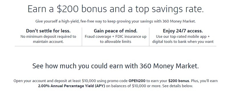 Capital One 360 Promotion