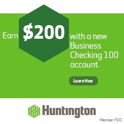 Huntington Business Checking 100 account