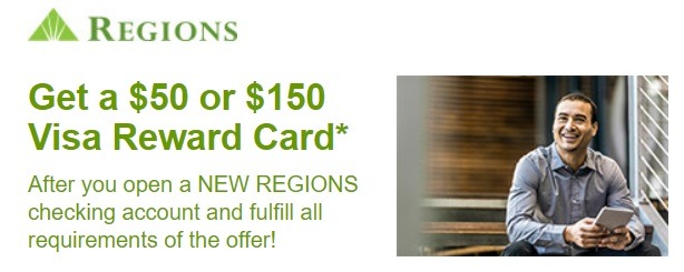 Regions Bank Business Bonus