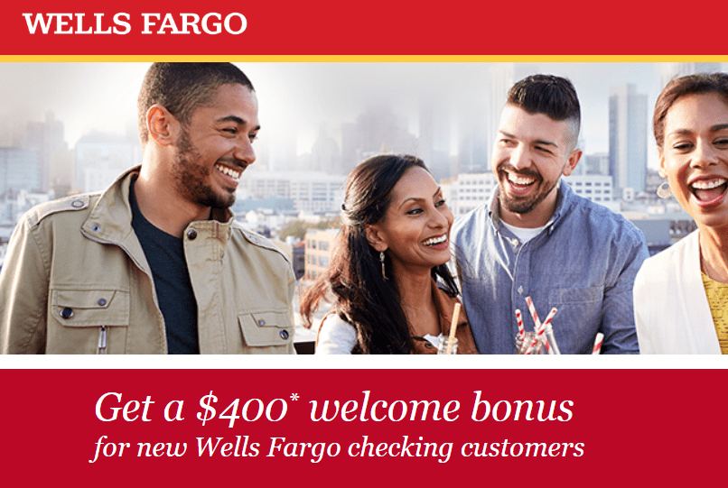 Wells Fargo Promotions: $200, $300, $400, $500, $650, $1,000 Checking Bonuses