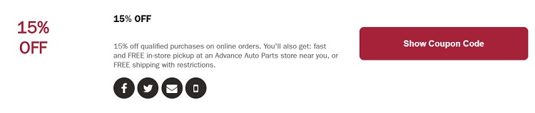 Advance Auto In Store Coupons >> Advance Auto Parts Coupon Codes Promotions Discounts Sales Deals Advance Auto In Store Coupons >> Advance Auto Parts Coupon Codes Promotions Discounts Sales Deals