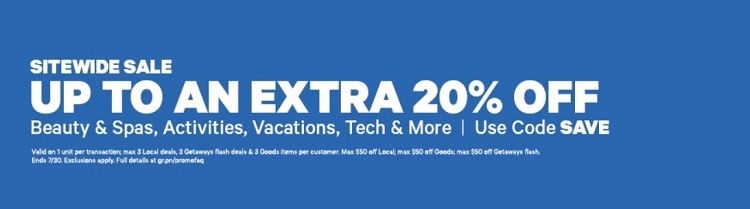 Groupon Promotions