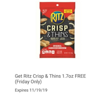 7-Eleven Rewards Ritz Crisp & Thins Promotion