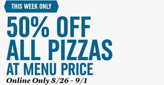 Domino's 50 percent promotion