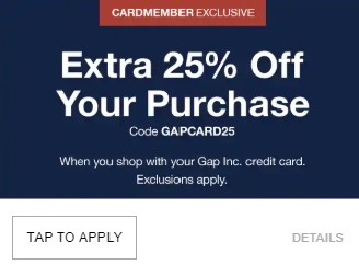 Gap Promotions