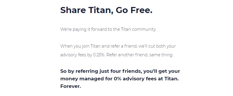 Titan Invest Promotion