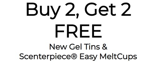 Yankee Candle Promotion 0717 Buy 2 Get Two Gel Tins