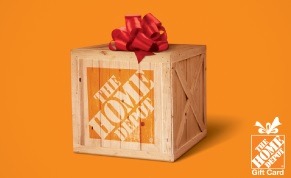 egifter Home Depot Promotion, $110 GC for $100