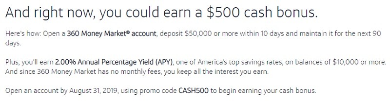Capital One 360 Promotion
