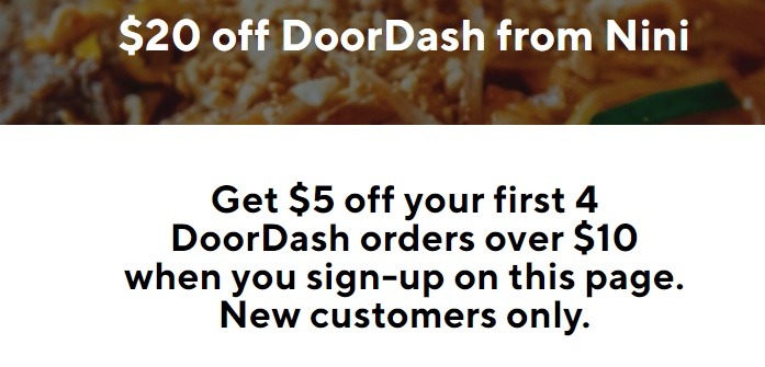 Doordash Promotions Get 25 Off Your Order 15 Off Orders Etc