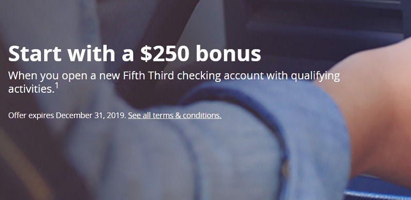 Fifth Third Bank Promotions October 2019: $250, $500 Checking Bonuses (Many States)