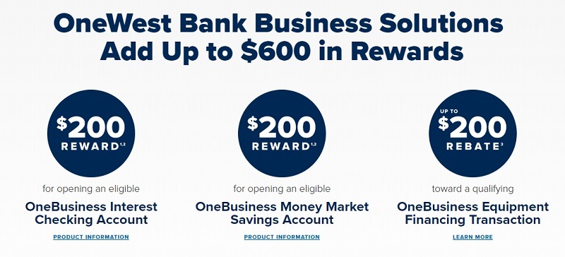 OneWest Bank Promotion
