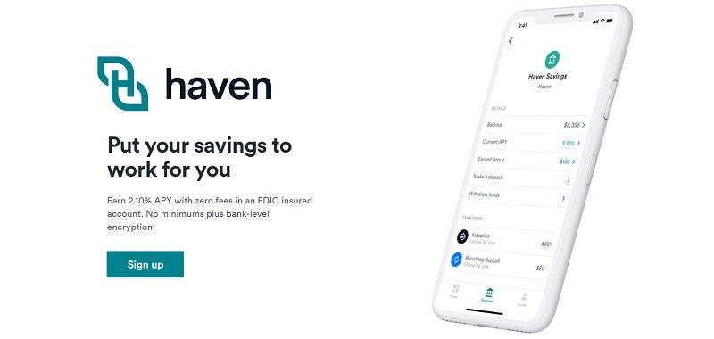 Haven Money (Personal Finance Management) Promotions