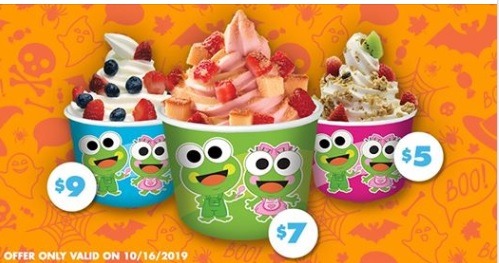 sweetfrog frozen yogurt no weight promotion