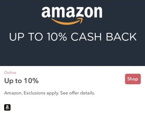 Earn Up to 10% Cash Back at Amazon