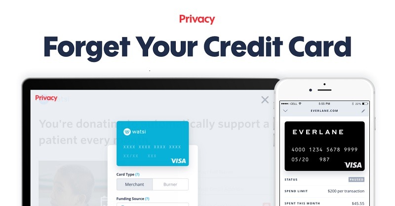 Privacy (Virtual Payment Card) Promotions