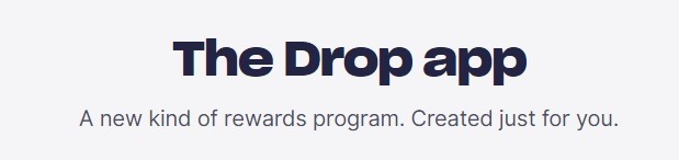 Drop App promotion