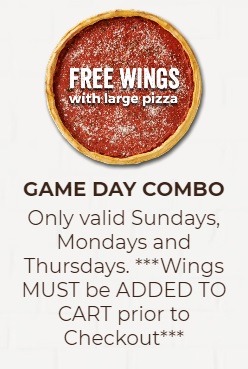 giordanos promotion