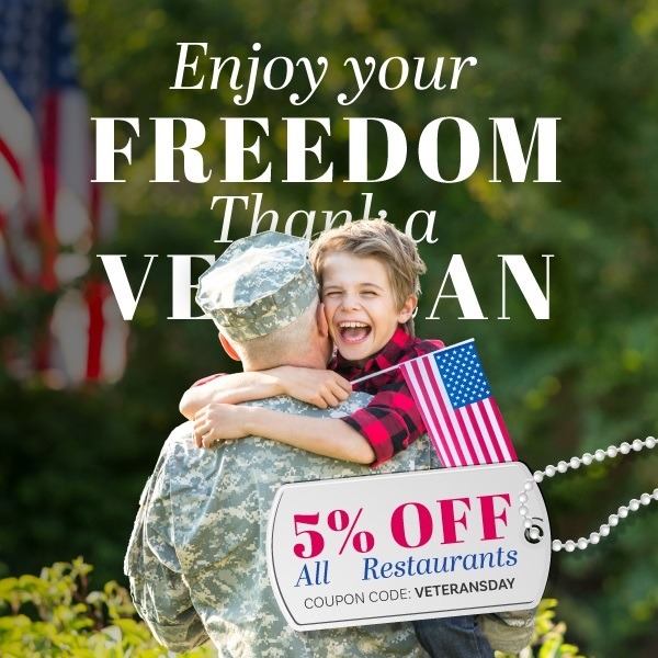 Save An Extra 5% On Restaurant Gift Cards