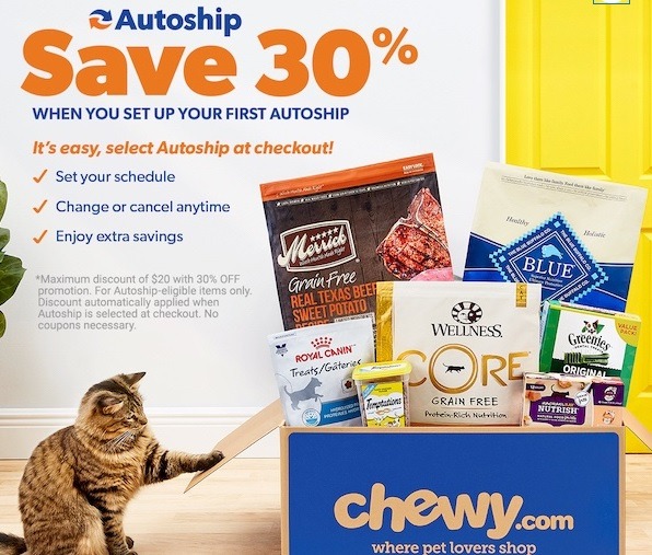 Chewy Promotions Get 10 Off Chewy eGift Card Purchase, Etc