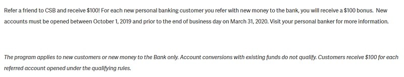 Community State Bank Promotion