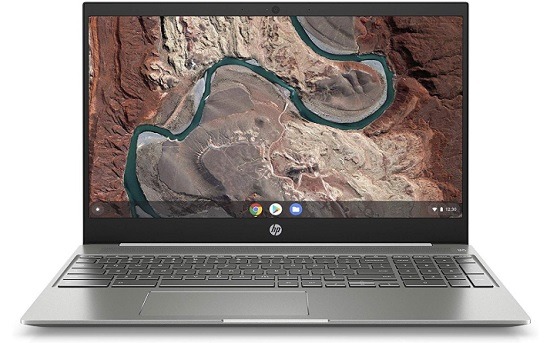 HP Chromebook 15 Micro-Edge Touchscreen Laptop