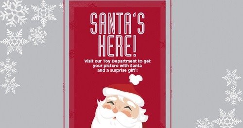 Kohl's Free Santa Pic Promotion