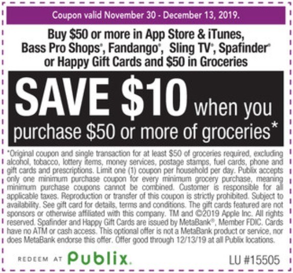 Publix Promotions, Coupons, Discount Promo Codes