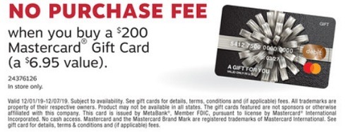 Staples Mastercard GC Promotion