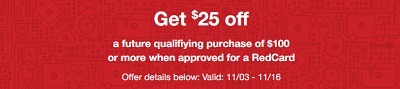 Target New Redcard Holder Offer